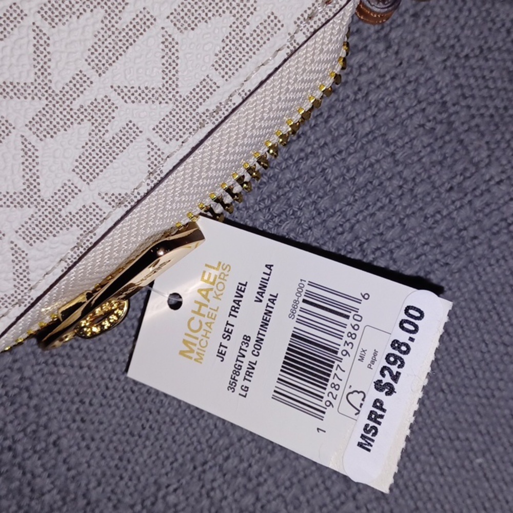 NWT Michael Kors Jet Set Wallet - Picture 2 of 5